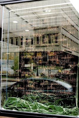"They Came By Water" was display in New London in the summer of 2017.