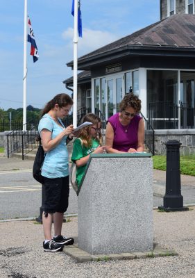 he Fort Trumbull Quest drew 72 participants.