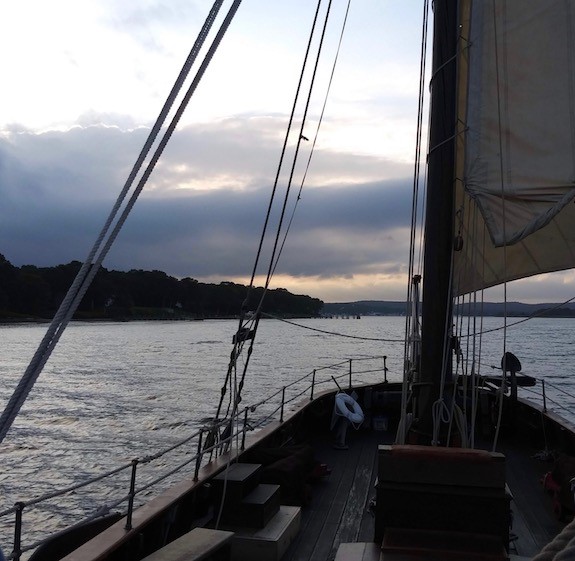 Rebecca Pskowski snapped this image on one of her many boating excursions on Long Island Sound.