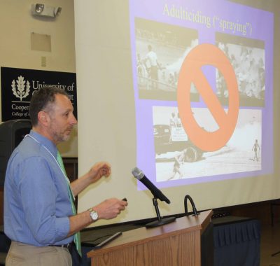 Roger Wolfe, mosquito management coordinator for Connecticut DEEP, said current mosquito control measures are safer and used more selectively than the DDT spraying that took place in the 1940s and 1950s.