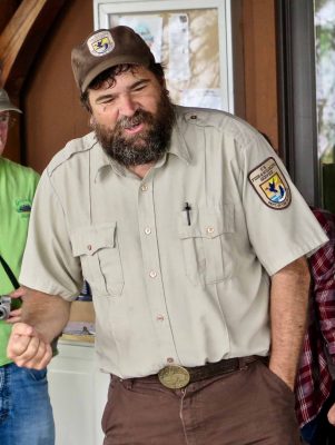 Rick Potvin, manager of the Stewart B. McKinney National Wildlife Refuge, gave a talk about Outer Island as part of the workshop.