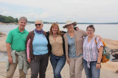 A group from the Eastern Connecticut Conservation District was among the 35 passengers on the Volsunga IV for the workshop.