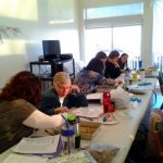 Teachers at an environmental education workshop
