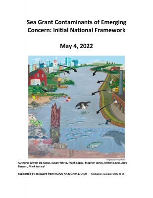 Cover of Sea Grant Contaminants of Emerging Concern: Initial National Framework