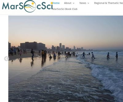 screenshot from Marine Social Sciences Network website